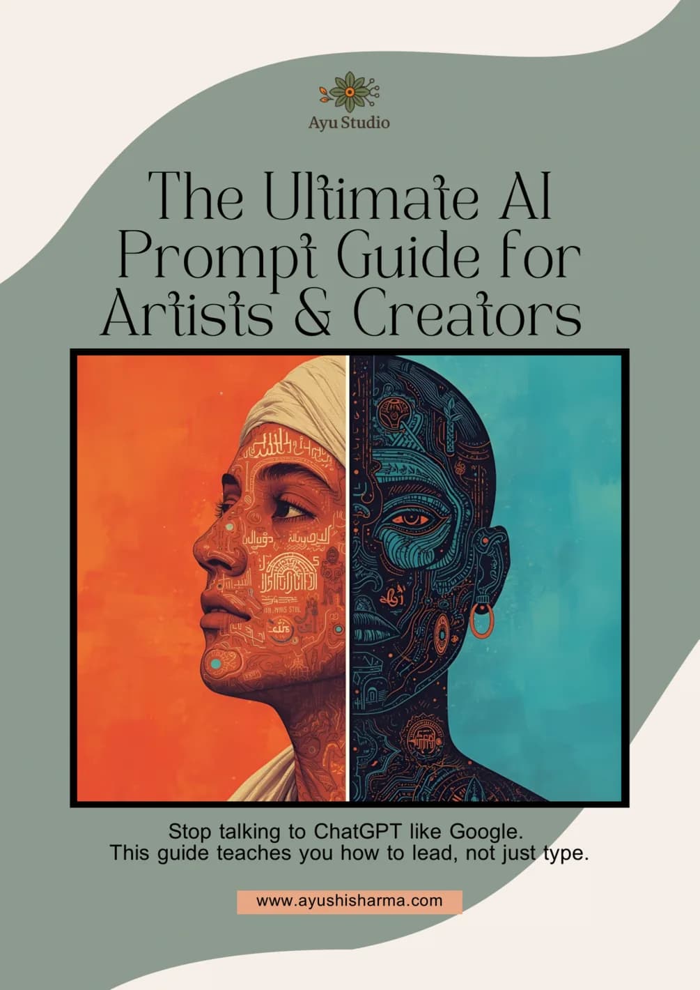 Cover of The Ultimate AI Prompt Guide for Artists and Creators