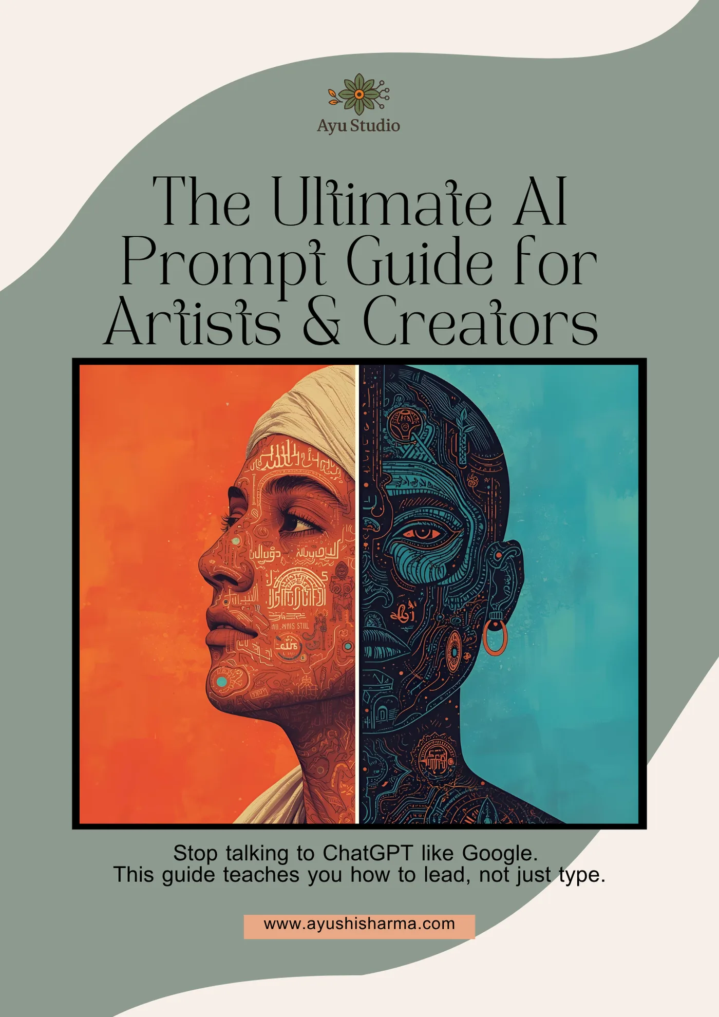 Cover of The Ultimate AI Prompt Guide for Artists & Creators